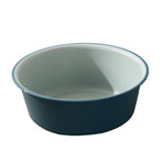 Wide Foot Wash Basin with Two-Color Design, Durable High-Temperature Plastic Washbasin for Laundry and Bathing, 13-Inch Round Shape with Large Capacity, Stable Flat Bottom for Home and Hotel Use A