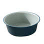 Wide Foot Wash Basin with Two-Color Design, Durable High-Temperature Plastic Washbasin for Laundry and Bathing, 13-Inch Round Shape with Large Capacity, Stable Flat Bottom for Home and Hotel Use A