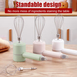 Blender Whisk - 2 in 1 Cordless Electric Blender, Portable Multifunctional Food Processor, Can Be Used to Mix Eggs, Whip Cream, Chop Garlic, Etc