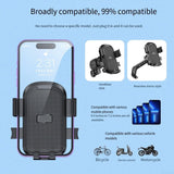 Universal Bicycle Phone Holder with 360 Degree Rotation and Secure Handlebar Mount for Bikes, Scooters and Motorcycles, Yellow