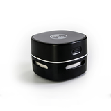 Desk Vacuum Cleaner - Mini Vacuum Cleaner - Table Vacuum Cleaner - Handheld Vacuum Cleaner - Wireless Charger - 2 in 1 - USB Rechargeable - Portable Vacuum Cleaner - Desk Accessories - Gadget - Keyboard Cleaner - Compact - Phone Charger - White - 1 Piece