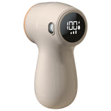Lint Remover - Lint Trimmer - Lint Remover - Electric Lint Remover - Clothes Roller - Lint Brush - Rechargeable - LED Display - Cordless - Clothes Shaving - Lint Removal - Wool Comb - Beige - 1 Piece