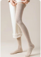 Overknee Socks Women - Knee Socks - Long Socks - Thigh High Socks - Leg Warmers - Winter Socks - Stockings - High Socks - Cotton Socks - Warm Socks - Long Knee Socks - Legwear - Women's Socks - House Socks - Multicolor - 5 Pairs