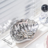 Soap Dish Shell - Soap Holder - Soap Dish - Bathroom Accessories - Jewelry Dish - Toilet Furnishings - Storage Dish - Home Decoration - Key Tray - Make Up Sponge Holder - Luxury Bathroom Interior - Gift Tip - Mother of Pearl White - 1 Piece