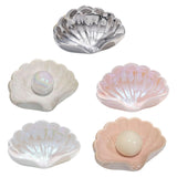 Soap Dish Shell - Soap Holder - Soap Dish - Bathroom Accessories - Jewelry Dish - Toilet Furnishings - Storage Dish - Home Decoration - Key Tray - Make Up Sponge Holder - Luxury Bathroom Interior - Gift Tip - Mother of Pearl White - 1 Piece