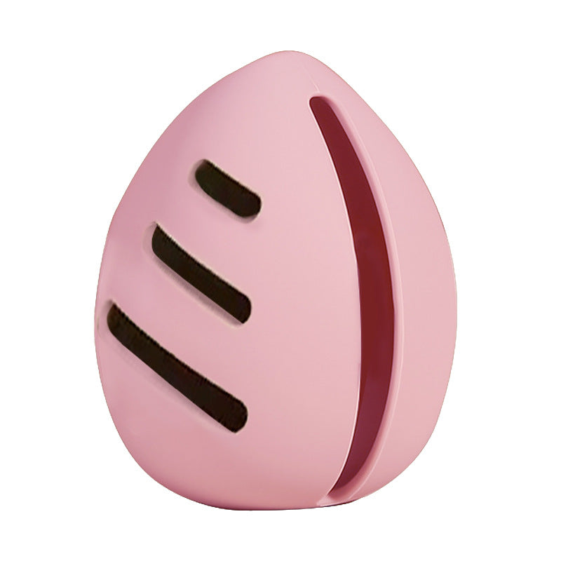 Makeup Sponge Holder - Beauty Sponge Case - Makeup Organizer - Storage Box - Makeup Egg - Travel Box - Cosmetic Accessories - Sponge Box - Gift for Women - Toiletry Bag - Protective Cover - Silicone - Nude Pink and Brown - 3 Pieces