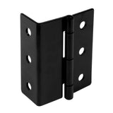 Hinges - Triple hinges - Cabinets - Kitchen cabinet - Wardrobe - Wooden cabinet - Door stopper - Cabinet - Trash can - Wardrobe - Suitcase hand luggage - Suitcase - Iron - Black - 6 pieces - Rear View