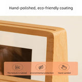 Photo frame - 3D photo frame - Wooden photo frame - Bedroom decoration - Living room decoration - Christmas decoration for indoors - Wooden - Transparent - 2 pieces - 45-Degree Angle