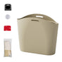 Water-Resistant Umbrella Holder Bag for Wheelchairs, Scooters and Bikes, Universal Storage Organiser for Travel, White