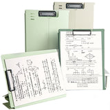 Clipboard A4 - Writing Folder - Foldable Clipboard - Desk Accessories - Morandi Colors - Office Supplies - Document Folder - A4 Folder - Pastel Colors - Writing Pad Holder - Briefcase - Nursing - Administration - Warehouse - Sturdy Plastic - 6 pieces - 45-Degree Angle