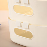 Storage Box Connectors - Stacking Aid - Storage Crate Clips - Wardrobe Organizer - Stacking Bins - Corner Clamps - Storage System - Anti-Slip - Drawer Bins Fastening - Drawer Divider Attachment - White - 20 Pieces