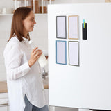 Magnetic Notepad Fridge - Shopping List - Memo Pad - To Do List - Writing Pad - Notebook - Magnetic Lists - Memo Sheets - Fridge Magnet - Weekly Planner - Desk Accessories - Pastel Mix - 4 Pieces