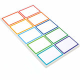 Self-adhesive labels - Name stickers - Address stickers - Stickers - Sticker sheets - Freezer labels - Labels - School supplies - Office supplies - Moving stickers - Folder labels - Writable stickers - Blank labels - Multicolor - 20 pieces