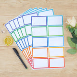 Self-adhesive labels - Name stickers - Address stickers - Stickers - Sticker sheets - Freezer labels - Labels - School supplies - Office supplies - Moving stickers - Folder labels - Writable stickers - Blank labels - Multicolor - 20 pieces - 45-Degree Angle