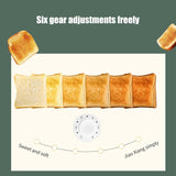 Toaster - Toaster - Toaster 2 Slices - Electric Toaster - Toasting Appliance - Kitchen Appliance - Kitchen Utensils - Bread Toaster - Kitchen Utensils - Household Appliances - Breakfast Appliance - White Toaster - White - 1 Piece - 45-Degree Angle