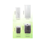 Grow Bags - Gardening - Grow Pots - Vegetable Garden - Seedlings - Plant Bags - Non-woven Grow Bags - Growing Set - Breathable Fleece - Vegetable Garden Package - Combination Set - Sowing - Cuttings - Mix - Vegetable Garden - Vegetable Gardening - Sustain
