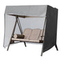 Garden Swing Cover Waterproof UV Resistant Oxford Fabric, 220 x 125 x 170 cm