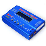 Lipo Charger 80W 6A Balance Charger for LiPo Li Ion LiFe 1-6S and NiMH NiCd 1-15S - Top-Down View