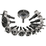 13 Pcs Metal Hole Saw Set Tungsten Steel Cutting Tool Kit, 16-53 mm