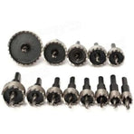 13 Pcs Metal Hole Saw Set Tungsten Steel Cutting Tool Kit, 16-53 mm