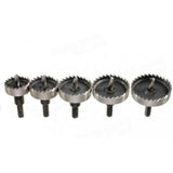 13 Pcs Metal Hole Saw Set Tungsten Steel Cutting Tool Kit, 16-53 mm - Side View