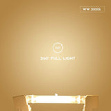 R7S LED Bulb 10W Warm White 230V Non Dimmable COB, 118 mm