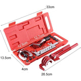 11 Pcs Pipe Flaring Tool Kit with Pipe Cutter and Tube Bender - Front View
