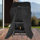 Folding Treadmill Cover with Zipper Dustproof Protective Cover, 46 x 38 - Side View