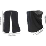 Folding Treadmill Cover with Zipper Dustproof Protective Cover, 46 x 38