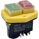 KJD17B Switch 250V No Voltage Release Switch with Coil Contact - Front View