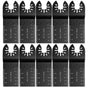 10 Pcs High Carbon Steel Saw Blades, 34 mm
