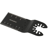 10 Pcs High Carbon Steel Saw Blades, 34 mm - Side View