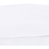 1 Pc Wedding Dress Dust Cover Breathable Non Woven Fabric White, 180 cm - Top-Down View