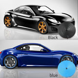 Car Rim Protection Strip Adhesive Wheel Protector, 8 m - Top-Down View