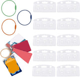 Card holder ring for Yoto card set, 3 keychain loops and 10 hanging tabs Removable card holder organizer Children's travel bag for Yoto cards Storage accessories