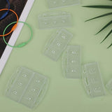 Card holder ring for Yoto card set, 3 keychain loops and 10 hanging tabs Removable card holder organizer Children's travel bag for Yoto cards Storage accessories - Front View