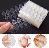 Double-Sided Nail Stickers | 2 Sheets (48 pieces) | Stick-on Nails | Press-on Nails | Fake Nails | Nail Stickers