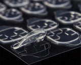 Double-Sided Nail Stickers | 2 Sheets (48 pieces) | Stick-on Nails | Press-on Nails | Fake Nails | Nail Stickers - Top-Down View