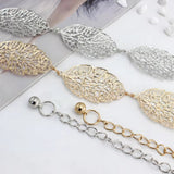 Leaf-Shaped Bridal Belt | Belt | Women's Belt | Wedding Accessories | Gold