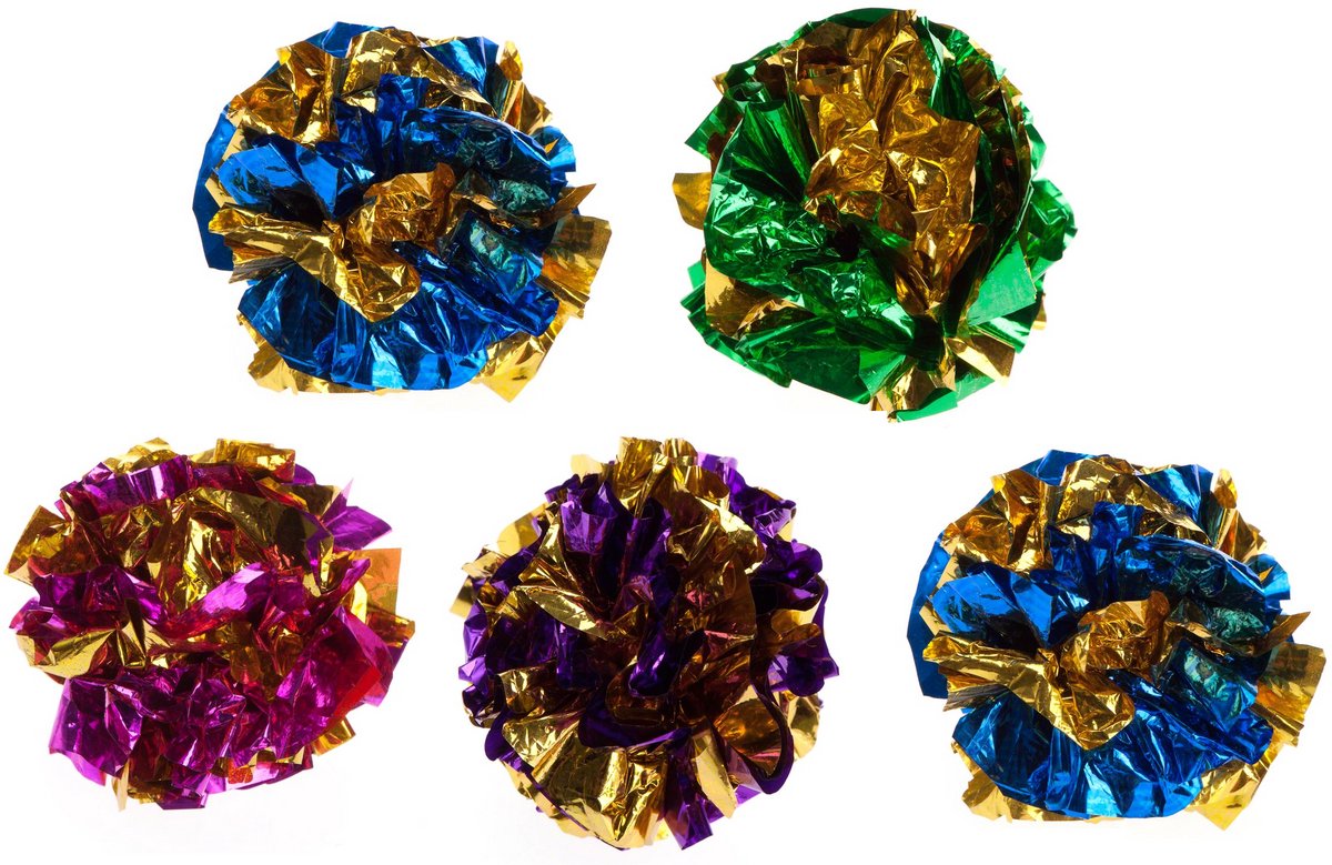 5x Crinkle Balls | Cat Toys | Cat Toys
