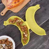 Banana Container | Lunchbox | Fruit Container | Banana Box | YELLOW