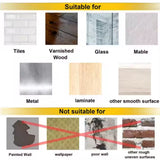 10x Adhesive Nail | Self-Adhesive Hooks | No Drilling Required Hanging System | Threaded - Front View