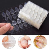 120x (MEGA PACK) Double-Sided Nail Stickers | 5 Sheets | Stick-on Nails | Press-on Nails | Fake Nails | Nail Stickers
