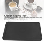Kitchen Appliance Sliding Tray - Rolling Tray - Handy - Black - Storage Accessories - Suitable for various models - Kitchen Appliance Storage System