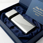 Stainless Steel Travel Case Portable Holder for Light Humidor Storage Accessories with Handle