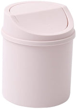 1-pack, pink, mini trash can, desk trash can, home office storage accessories