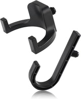 Storage Hooks for Sheds - Handy J/V-Shaped Tool Hooks - Compatible with various sheds - Storage accessories for a tidy shed - Side View