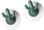 4 pieces - Hooks - Storage racks - Wall mounting - Storage accessories - No drilling required - Home decoration - Suitable for behind doors - Bathrooms - Kitchens - Green - 6*3.8 cm