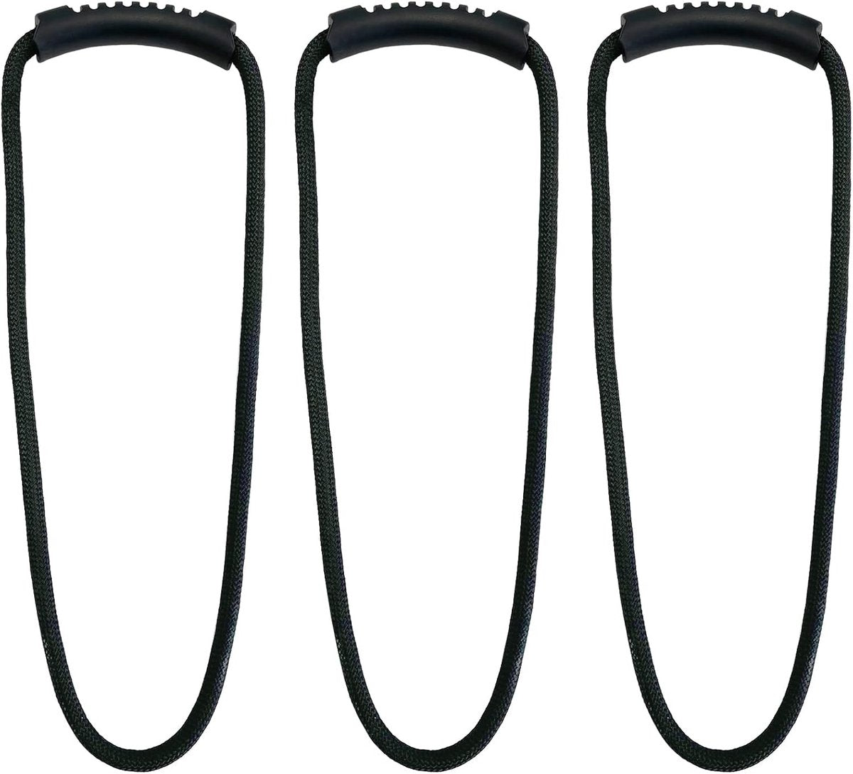 4 pieces - Cable management strap - Cable management strap - Carrying rope - Handle - Storage rope - Storage accessories - Suitable for cable storage - Tools - Water pipes - Black - 10*40cm