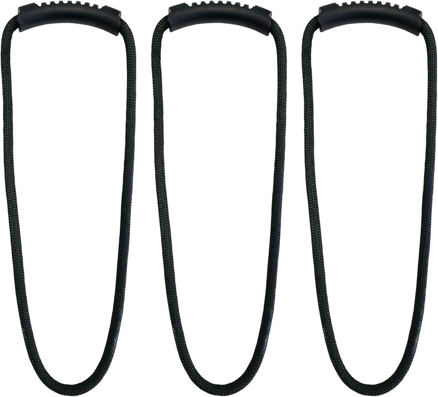 4 pieces - Cable management strap - Cable management strap - Carrying rope - Handle - Storage rope - Storage accessories - Suitable for cable storage - Tools - Water pipes - Black - 10*40cm